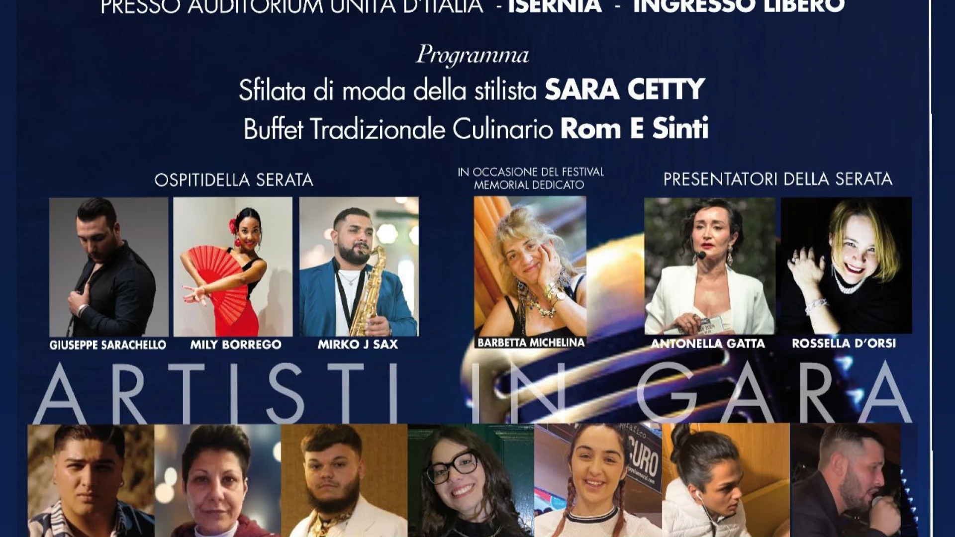 Isernia: appuntamento da non perdere con moda e cultura. Torna il Festival della cultura Rom e Sinti promosso da Sara Cetty.